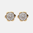 PENDIENTES FLOR PUNTO DE LUZ