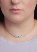 COLLAR SERENITY CON AMAZONITAS