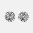 PENDIENTES ESPIRAL CANARIO