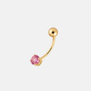 PIERCING OMBLIGO ROSÉ